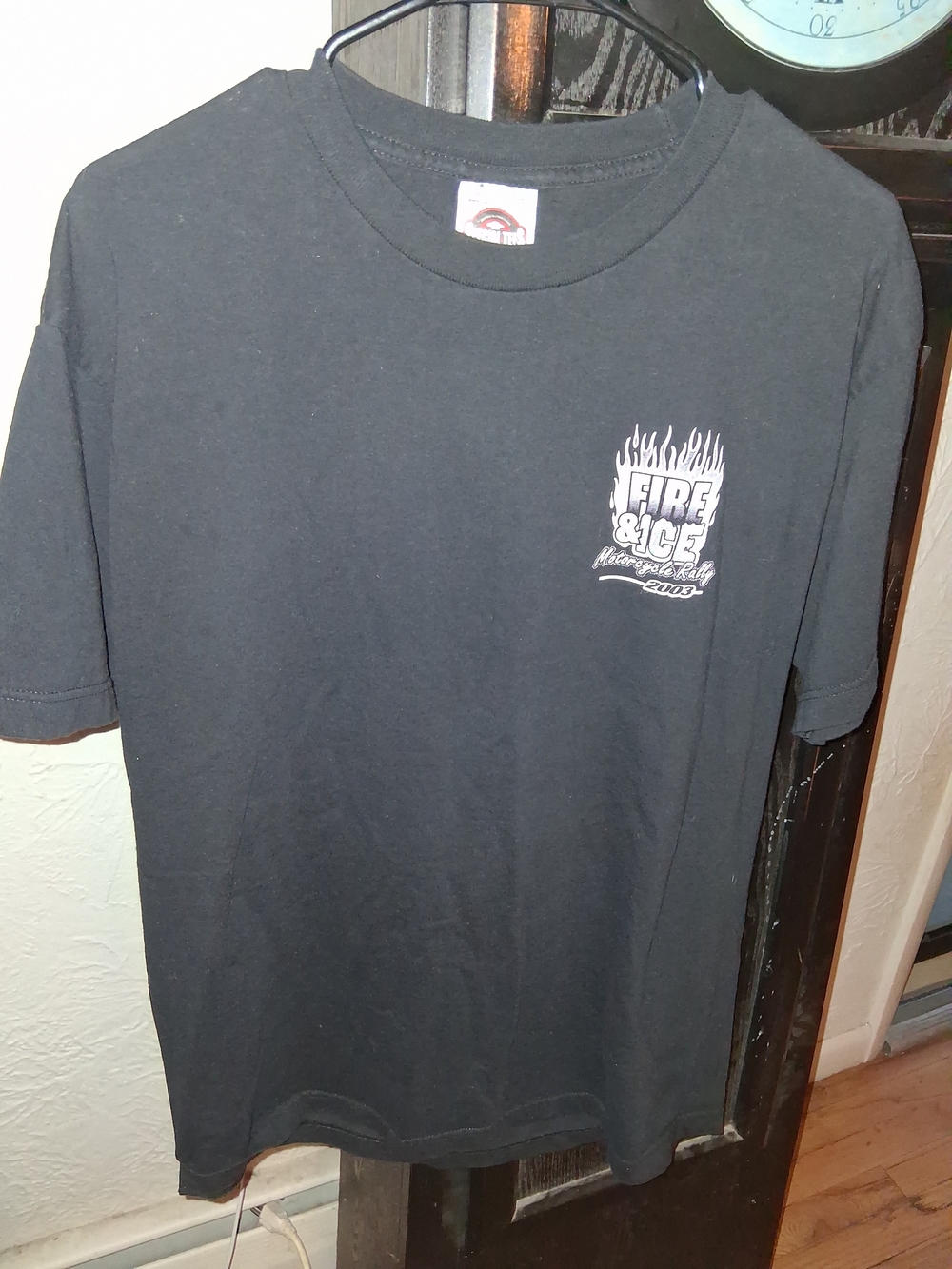Fire & Ice Logo Short-Sleeve Tee - Black